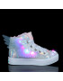 Skechers Кецове Unicorn Wings 314401L/SLPK Сребрист - Pepit.bg