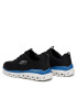 Skechers Обувки Fasten Up 232136/BKBL Черен - Pepit.bg