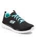 Skechers Обувки Get Connected 12615/BKTQ Черен - Pepit.bg