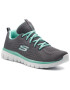 Skechers Обувки Get Connected 12615/CCGR Сив - Pepit.bg