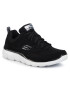 Skechers Обувки Strategic 999789 BKW Черен - Pepit.bg