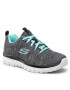 Skechers Обувки Twisted Fortune 12614/BKTQ Сив - Pepit.bg