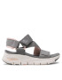 Skechers Сандали Pop Retro 119246/GYPK Сив - Pepit.bg