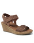 Skechers Сандали Soring Bound 119011/BRN Кафяв - Pepit.bg