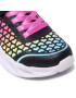 Skechers Сникърси Lovely Colors 302312L/BKMT Черен - Pepit.bg