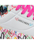 Skechers Сникърси Lovely Luv 314976L/WMLT Бял - Pepit.bg