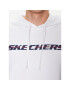 Skechers Суитшърт MHD81 Бял Regular Fit - Pepit.bg