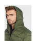 Solid Пухено яке Cole 21107081 Зелен Regular Fit - Pepit.bg