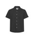 Solid Риза 21107606 Черен Regular Fit - Pepit.bg