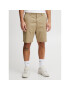 Solid Шорти от плат 21107653 Бежов Straight Fit - Pepit.bg