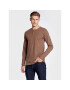 Solid Тениска с дълъг ръкав 21106135 Бежов Regular Fit - Pepit.bg