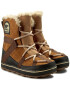 Sorel Апрески Glacy Explorer Shortie NL2079 Кафяв - Pepit.bg