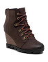 Sorel Боти Joan Uptown Lace NL3791 Кафяв - Pepit.bg