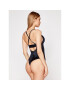 SPANX Боди Suit Your Fancy Plunge Low Back Thong Suit Your Fancy 10206R Черен - Pepit.bg