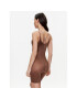 SPANX Оформящ гащеризон Thinstincts® 2.0 Open-Bust Mid-Thigh 10235R Кафяв - Pepit.bg