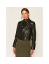 Sportmax Code Кожено яке Alec 74460206 Черен Slim Fit - Pepit.bg