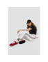 Sprandi Долнище анцуг AW21-SJD014 Бял Regular Fit - Pepit.bg