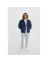 Sprandi Пухено яке AW21-KJM005 Тъмносин Regular Fit - Pepit.bg