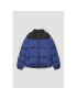 Sprandi Пухено яке AW21-KJM005 Тъмносин Regular Fit - Pepit.bg