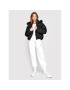 Sprandi Пухено яке SP22-KUD511 Черен Relaxed Fit - Pepit.bg
