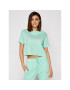 Sprandi Тишърт SS21-TSD004 Зелен Cropp Fit - Pepit.bg