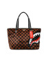 SPRAYGROUND Дамска чанта Fur Sharks In Paris Tote 910T4935NSZ Кафяв - Pepit.bg