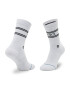 Stance Комплект 3 чифта дълги чорапи мъжки Basic 3 Pack Crew A556D20SRO Бял - Pepit.bg