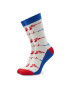 Stereo Socks Чорапи дълги мъжки Kung Foo Бял - Pepit.bg