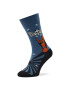 Stereo Socks Дълги чорапи unisex Flying Skull Син - Pepit.bg