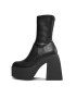 Steve Madden Боти Tekno Bootie SM11002608 SM11002608-001 Черен - Pepit.bg