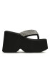 Steve Madden Джапанки Gwen-R SM11002393-010 Черен - Pepit.bg