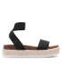 Steve Madden Еспадрили Jlayna SM15000112-04004-001 Черен - Pepit.bg