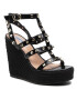 Steve Madden Еспадрили Sallina SM11001453-02002-001 Черен - Pepit.bg