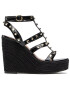 Steve Madden Еспадрили Sallina SM11001453-02002-001 Черен - Pepit.bg