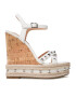 Steve Madden Сандали Madalyn SM11002421-002 Бял - Pepit.bg