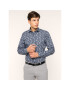 Strellson Риза 30017526 Тъмносин Slim Fit - Pepit.bg