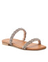 Stuart Weitzman Чехли Addison Slide Sandal S7048 Сребрист - Pepit.bg