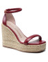 Stuart Weitzman Еспадрили Nudist Espadril Wedge S0996 Червен - Pepit.bg