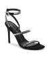 Stuart Weitzman Сандали Gmct 100 Strppy Sndl SD132 Черен - Pepit.bg