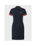 Superdry Ежедневна рокля Vintage Stripe Polo W8011102A Тъмносин Regular Fit - Pepit.bg