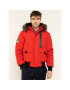 Superdry Пухено яке Everest M5000039A Червен Regular Fit - Pepit.bg