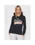 Superdry Суитшърт Vl Hood W2010455A Тъмносин Regular Fit - Pepit.bg