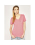 Superdry Тишърт Essential Vee Tee W6010136A Розов Regular Fit - Pepit.bg