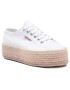 Superga Еспадрили 2790 Multicolor Rope S3114CW Бял - Pepit.bg