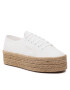 Superga Еспадрили 2790 Rope Macrame Rhombus S3126PW Бял - Pepit.bg