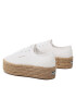 Superga Еспадрили 2790 Rope Macrame Rhombus S3126PW Бял - Pepit.bg