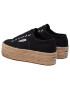 Superga Еспадрили 2790 Rope S51186W Черен - Pepit.bg