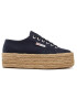 Superga Еспадрили 2790 Rope S51186W Тъмносин - Pepit.bg