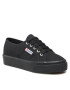 Superga Гуменки 2730 Mid Platform S2127IW Черен - Pepit.bg