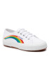 Superga Гуменки 2750 Rainbow Embroidery S81281W Бял - Pepit.bg